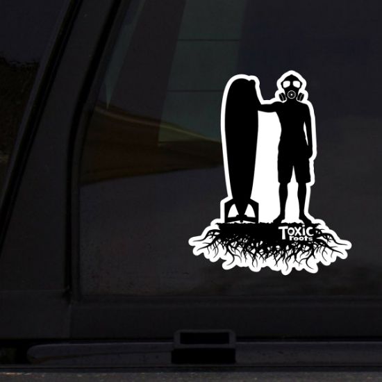 Roots Surfer Sticker