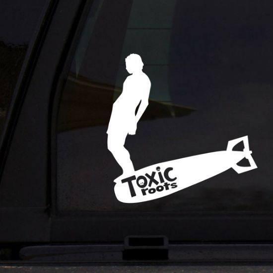 Longboard Bomber Decal