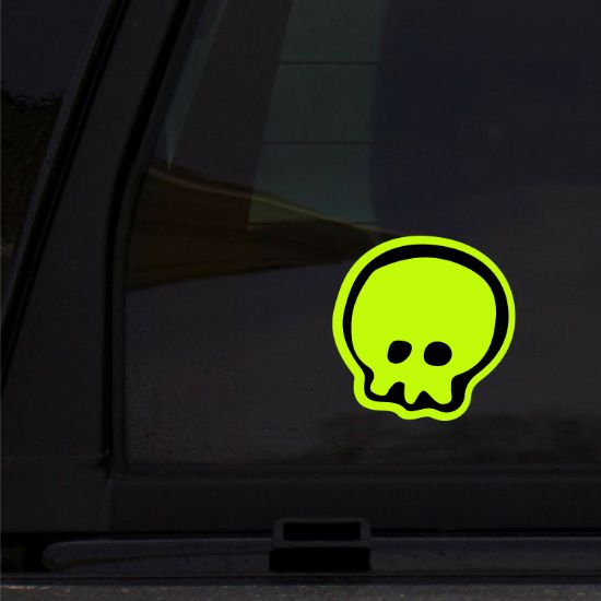 Skull Sticker