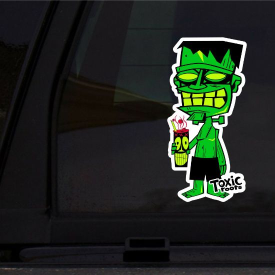 Frankentiki Sticker