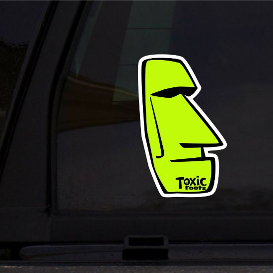 Moai Sticker