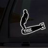 Longboard Bomber Sticker