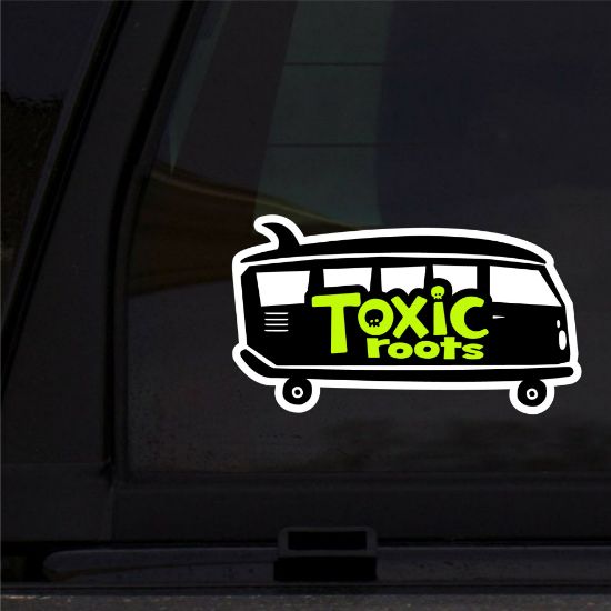 Toxic Rides Sticker